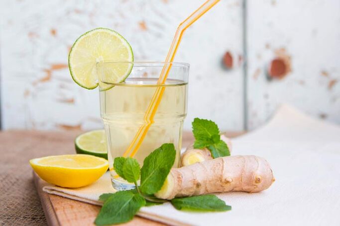 ginger lemonade for potency