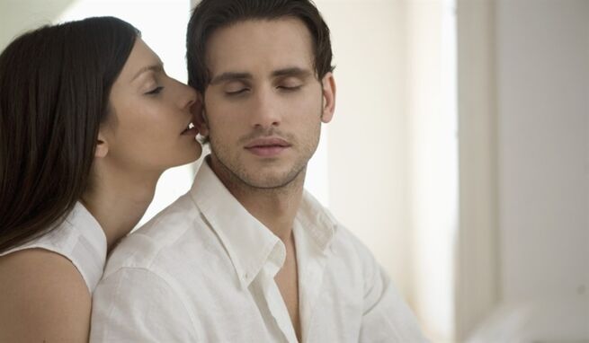 light touches to excite a man